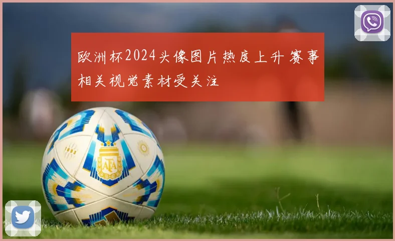 欧洲杯2024头像图片热度上升 赛事相关视觉素材受关注
